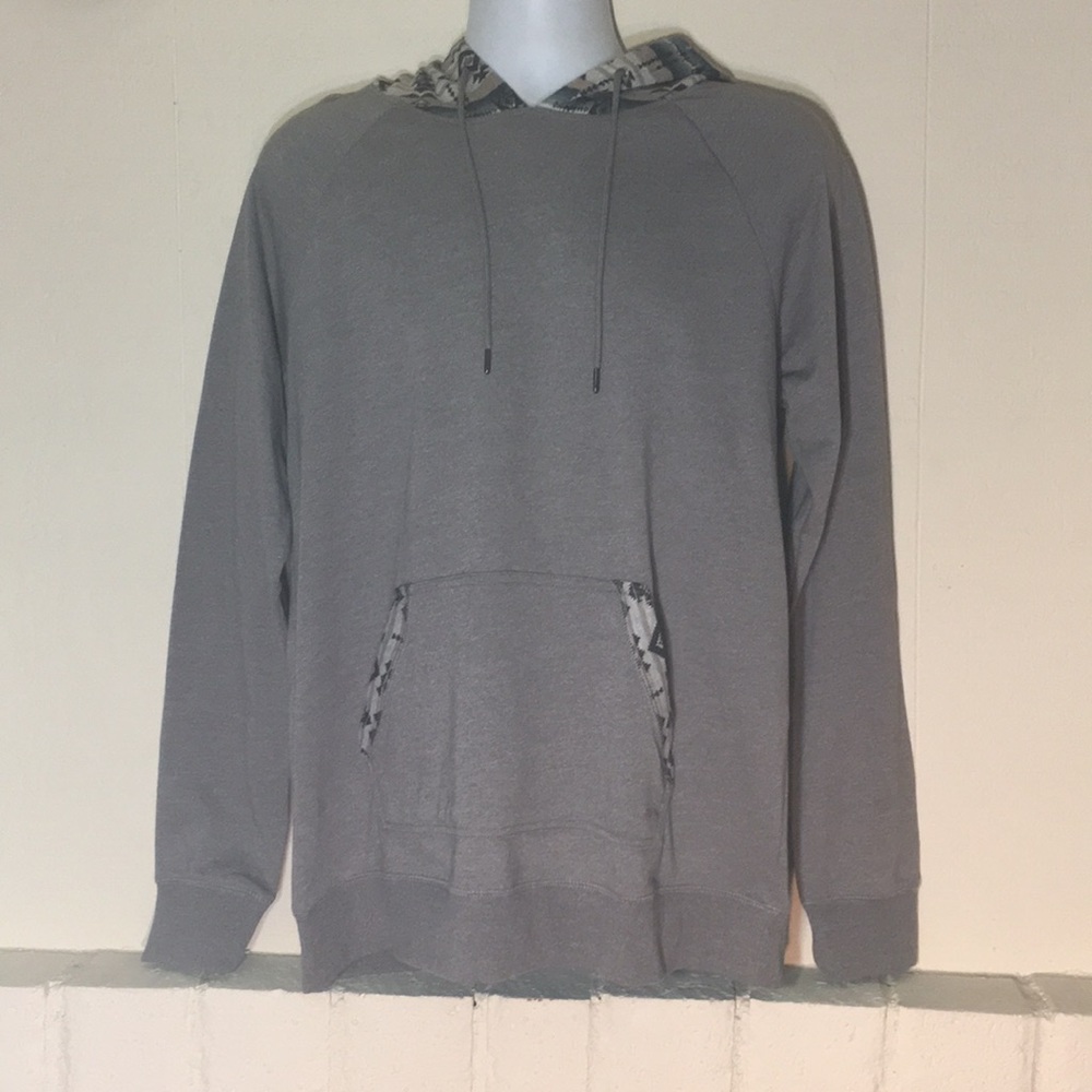 ON THE BYAS HOODIE GRAY LARGE